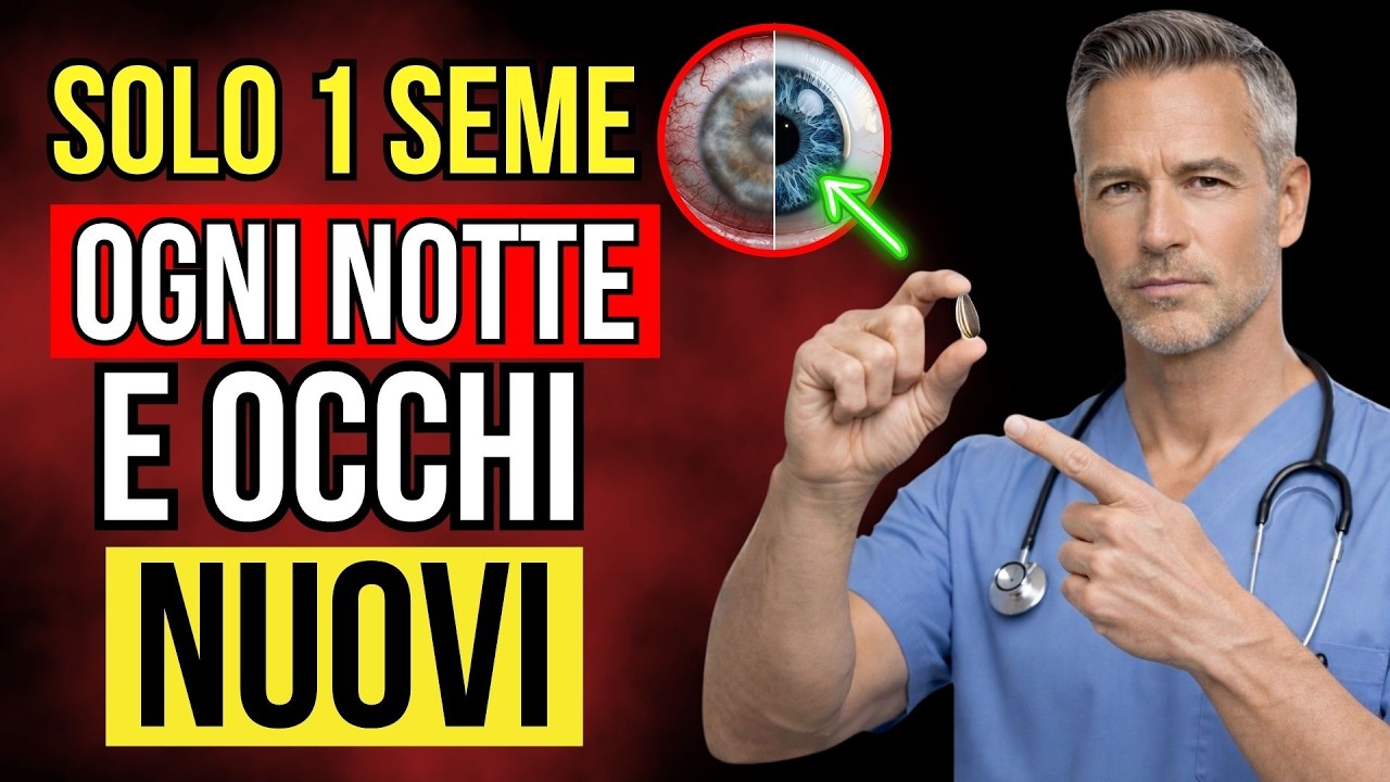 Il Dottore Rivela l’Alimento che Ripara la Tua Vista Mentre Dormi 👁️