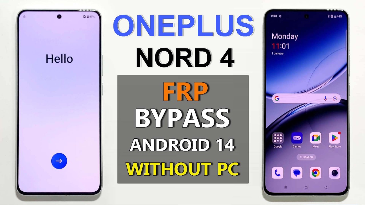 OnePlus Nord 4 FRP Bypass 2026 | Latest Android 14 FRP Unlock Without PC (100% Working Method)