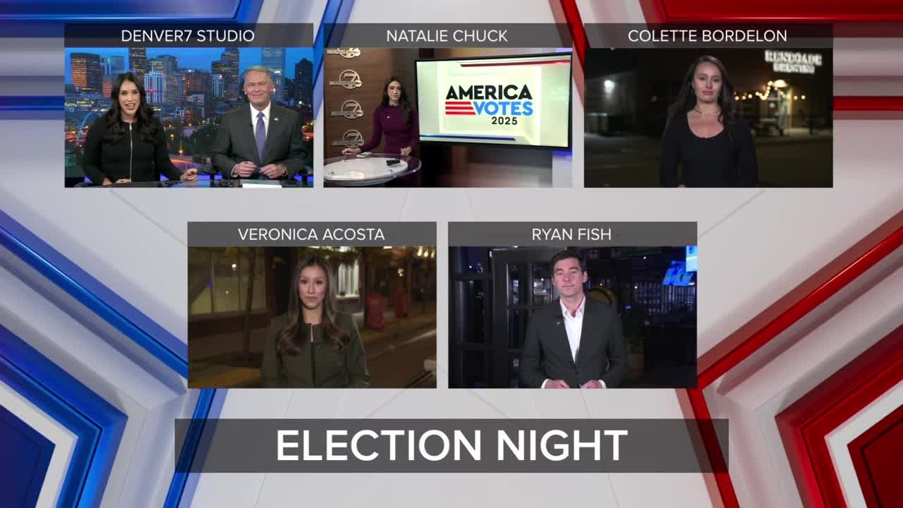 Denver7 analyzes election results from races across Colorado | 10 p.m. Tuesday