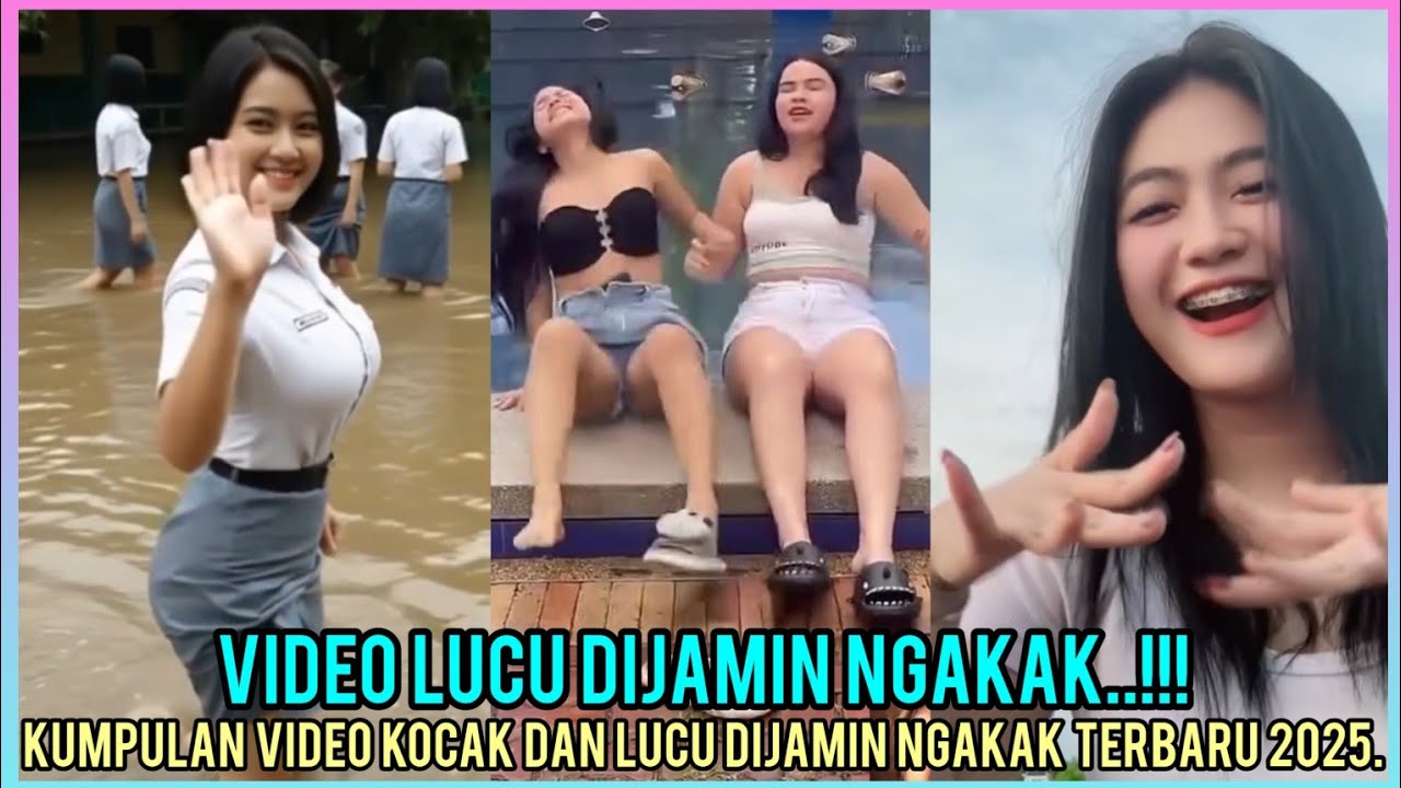 VIDEO LUCU DIJAMIN NGAKAK !! Kumpulan Video Lucu Dijamin Ngakak Terbaru 2025.