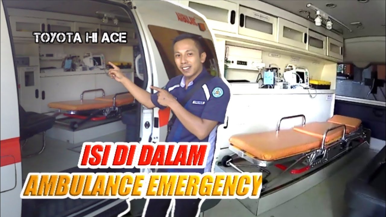 #72 ISI AMBULANCE GAWAT DARURAT TOYOTA HI ACE