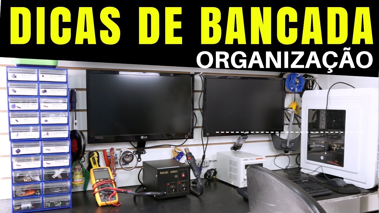 Dicas de Organização em Bancada Gaveteiro Magus