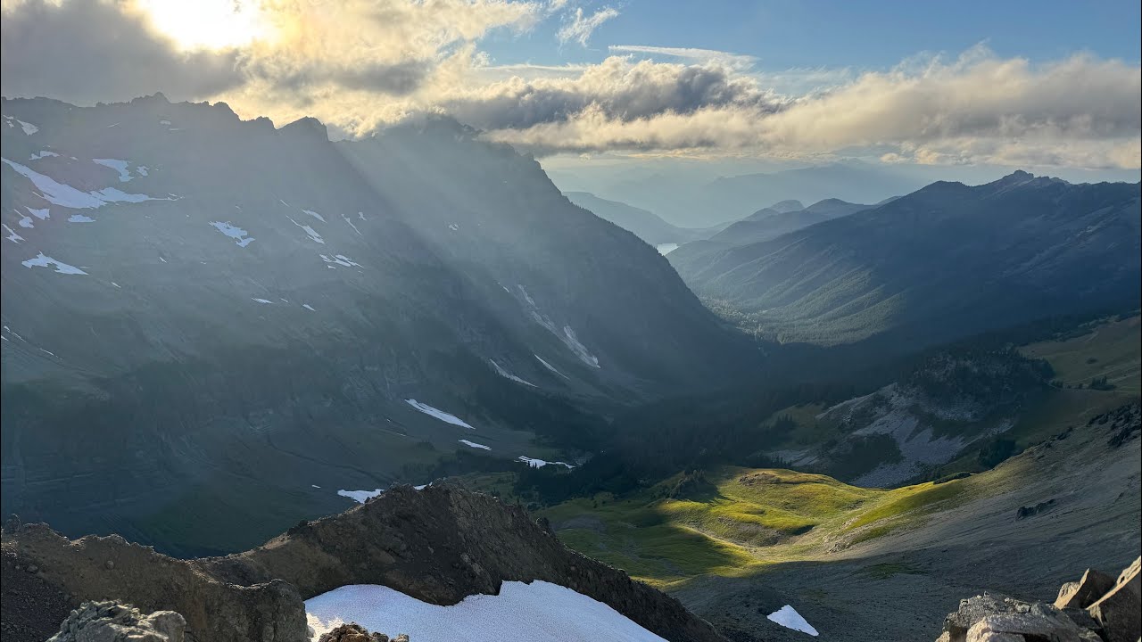 Штат Вашингтон - 9-й день PCT - NOBO - Goat Rocks Wilderness - Козы на острие ножа