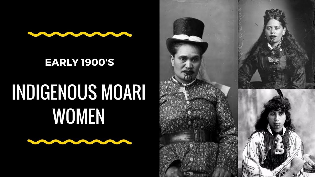 Indigenous Moari Women early 1900's