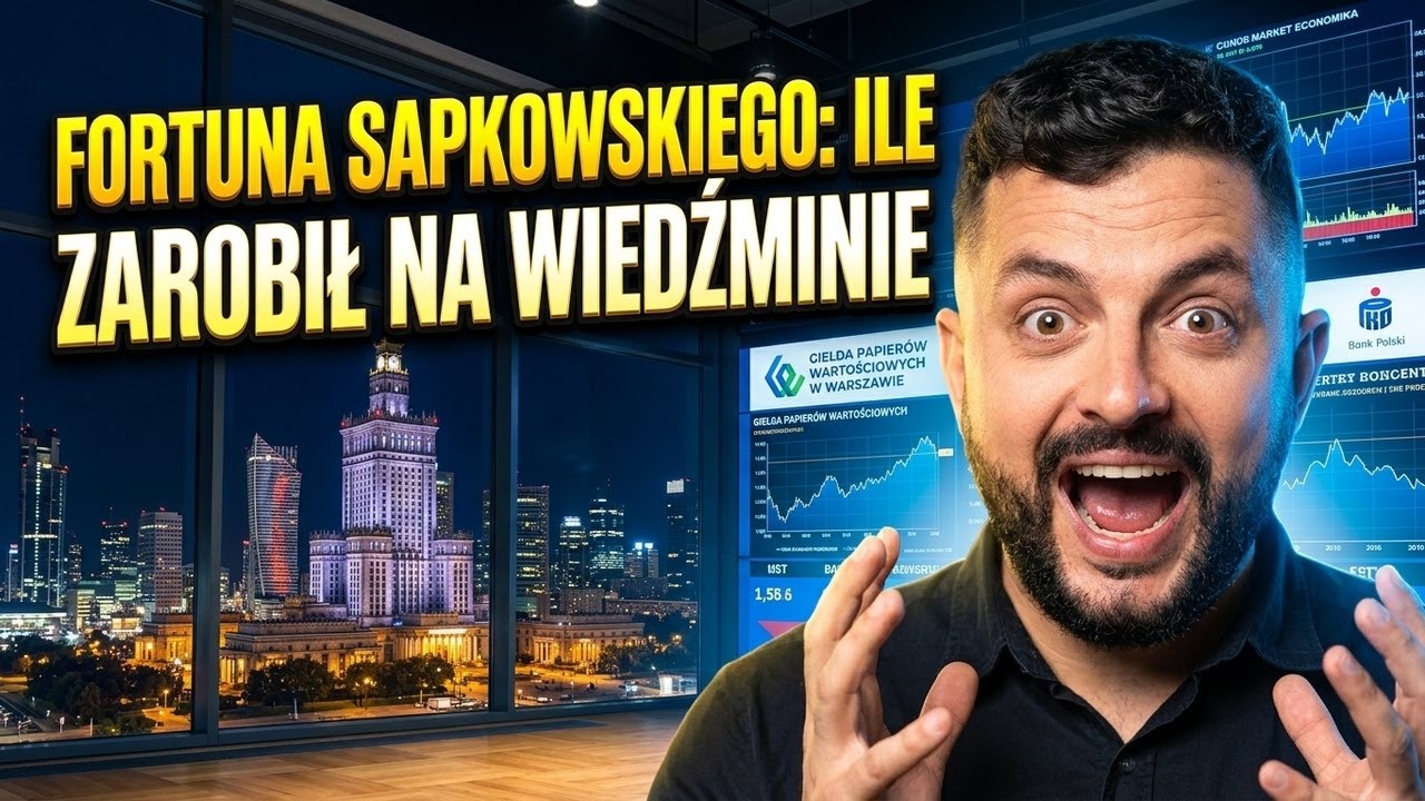 Fortuna Sapkowskiego: ile zarobił na Wiedźminie naprawdę? | Wapniak