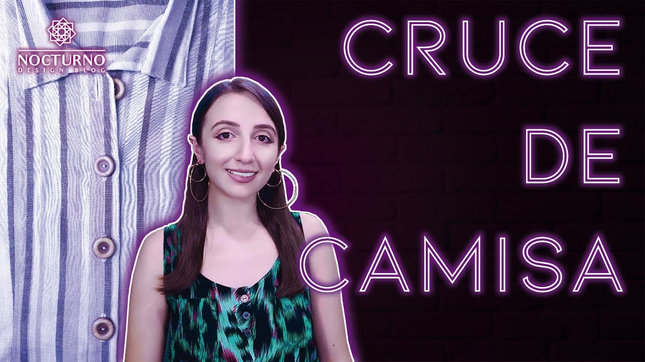 Cómo hacer el cruce para camisa CONFECCIÓN PASO A PASO