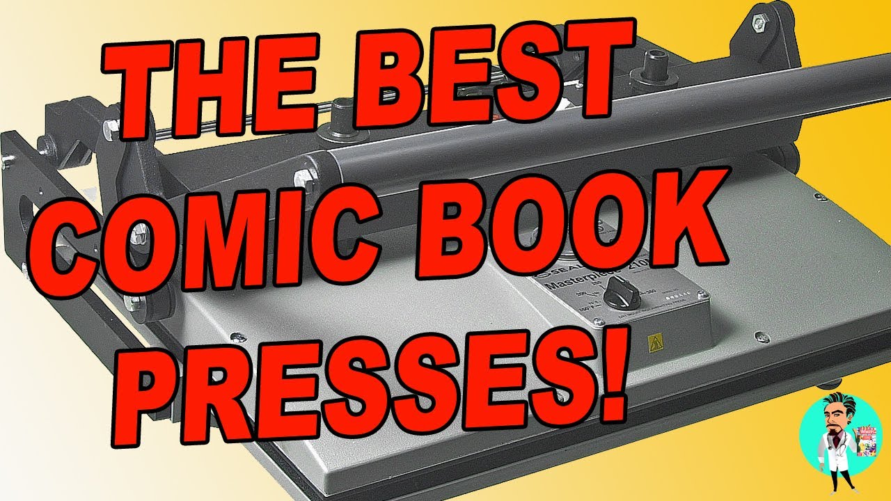 COMIC BOOK PRESSING - These are the BEST Presses!