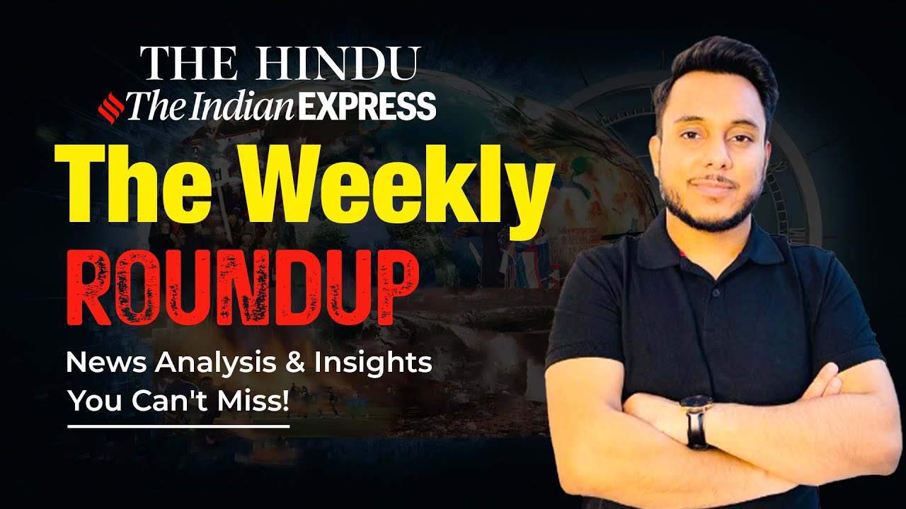Weekly Newspaper Analysis | Insights You Can't Miss!  #thehinduanalysis