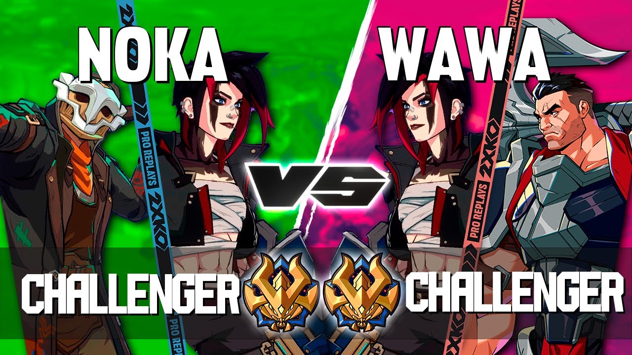2XKO ▰ NOKA (Vi-Ekko) vs WAWA (Vi-Darius) ▰ 2XKO Pro level replays