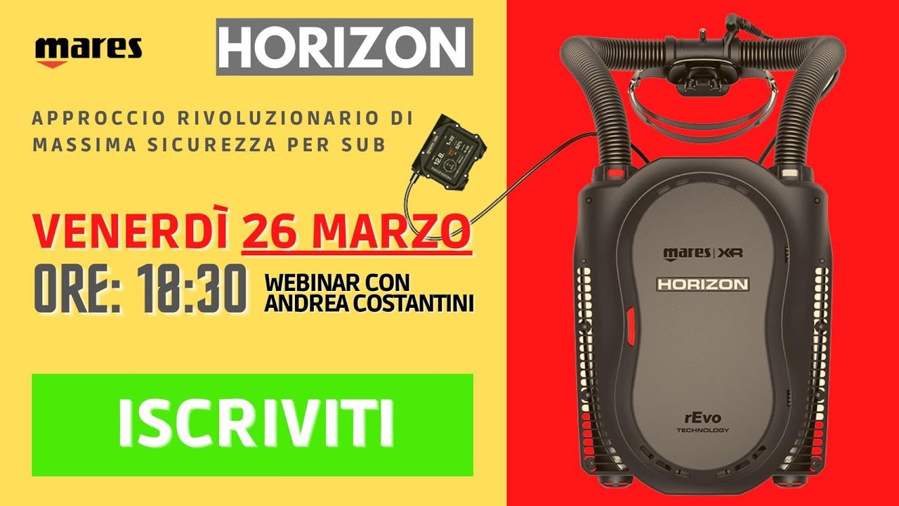 EuroSub Mares Horizon Webina con Andrea Costantini del 27 Marzo 2021