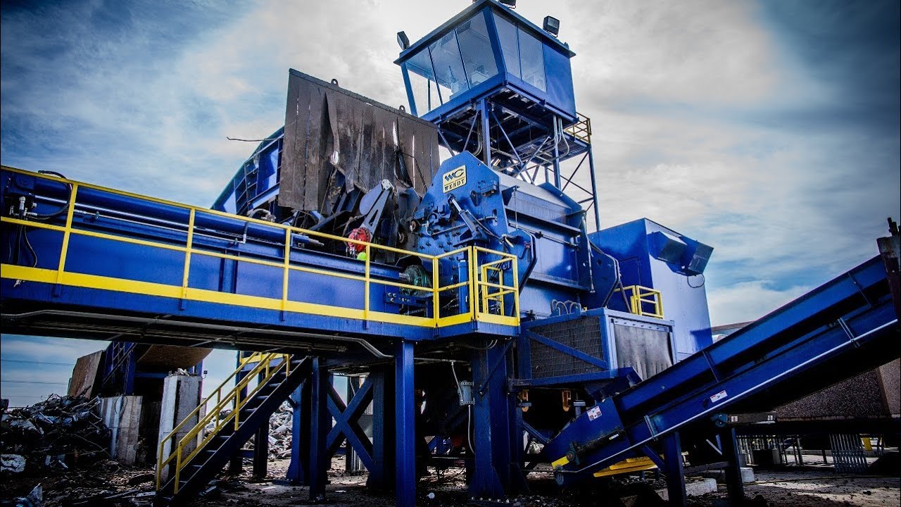 Model M6090 Automobile Shredder