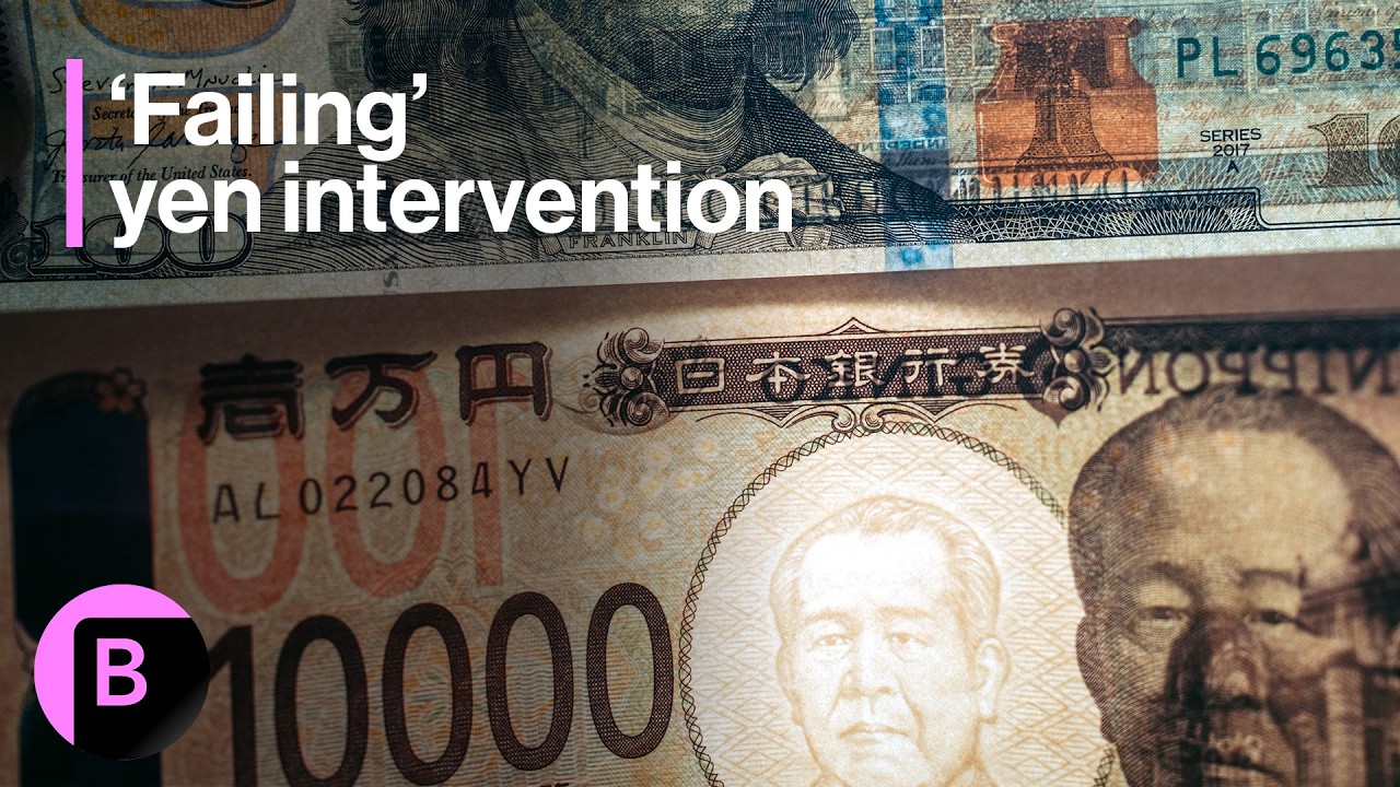Intervention Efforts Failing to Turn Tide for Yen - 3-Minutes MLIV