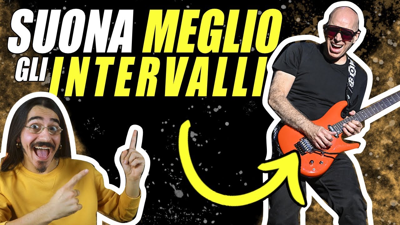 Improvvisazione Chitarra Elettrica: SUONA GLI INTERVALLI musicali con 2 ESERCIZI!
