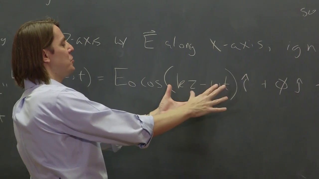 PHYS 201 | EM Plane Waves 3 - Mathematical Plane Wave
