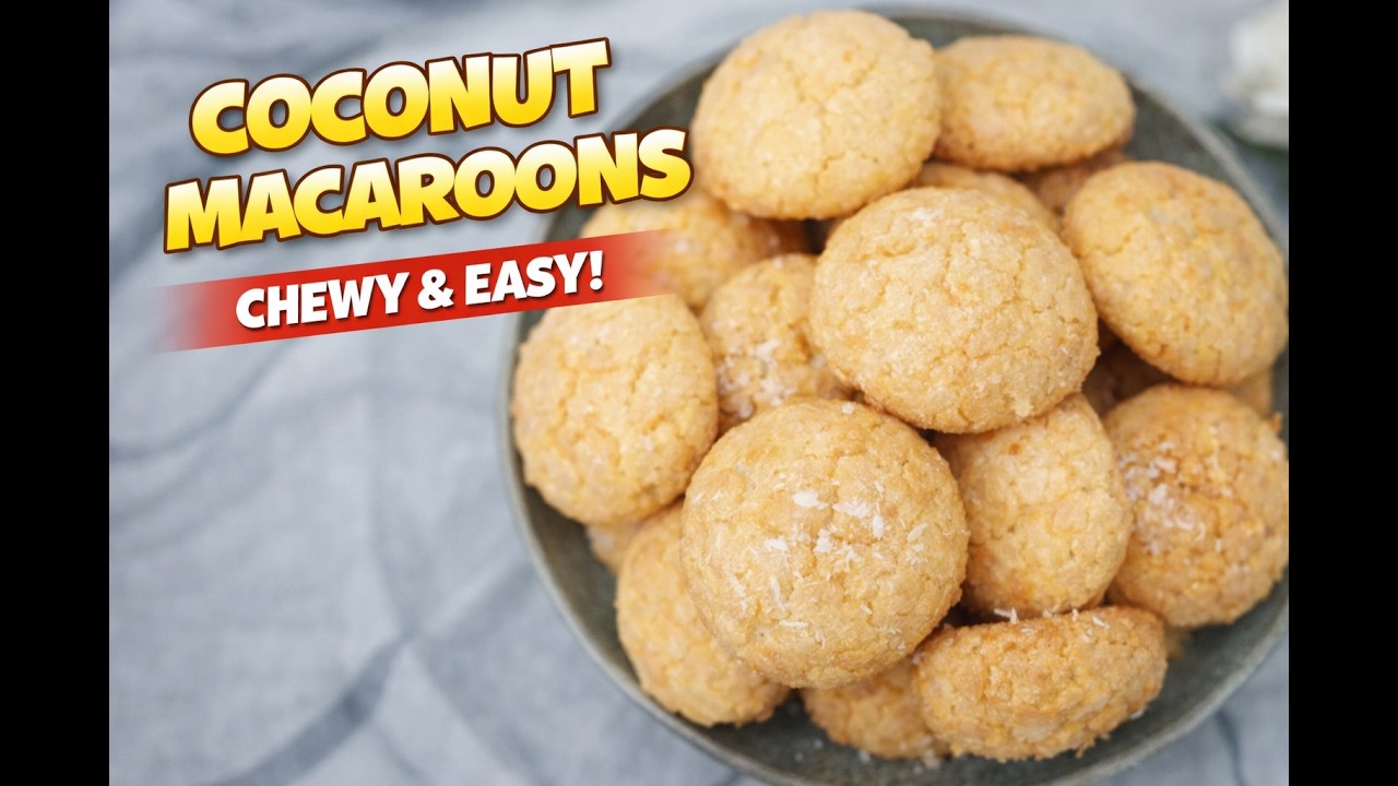 These Coconut Macaroons Are PERFECTLY Chewy (Gluten-Free!)