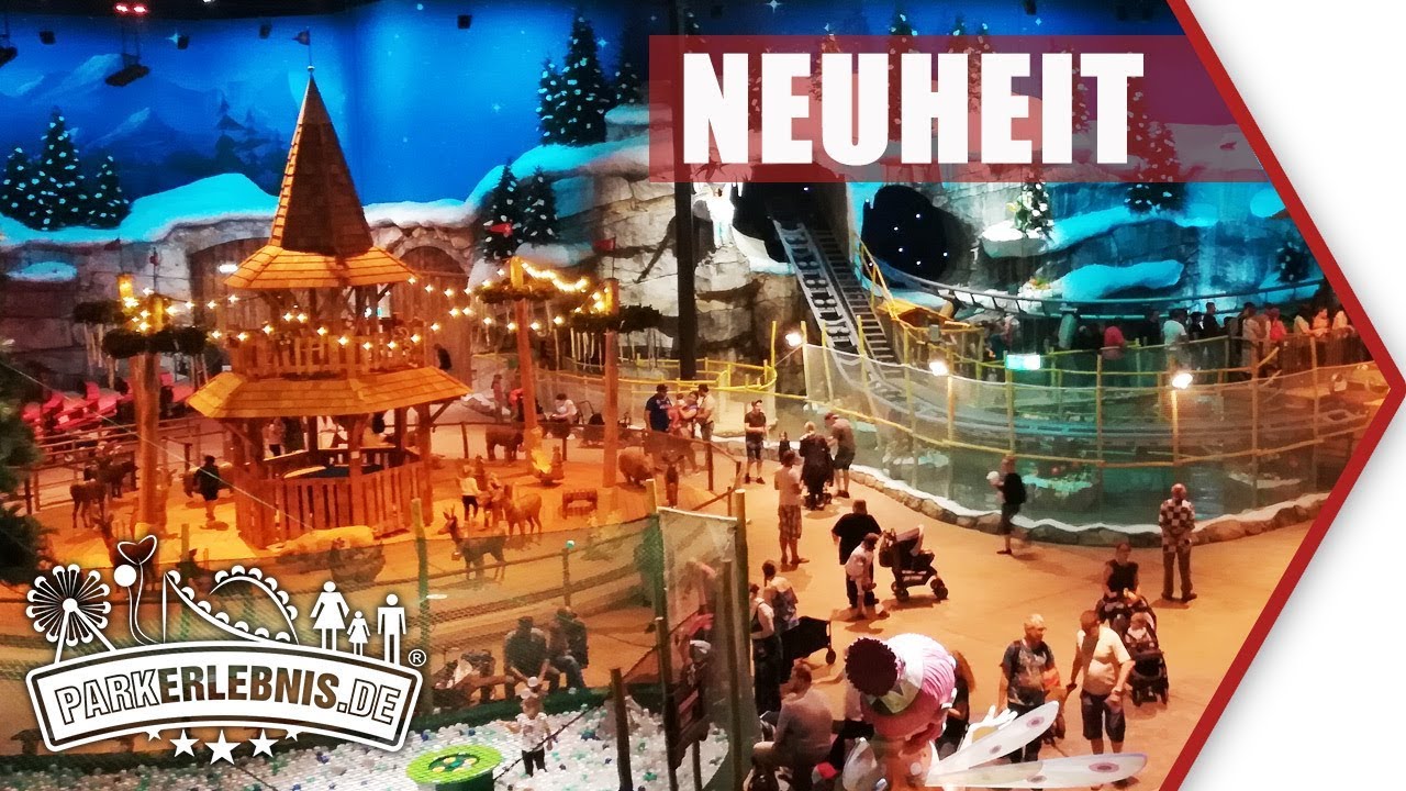 Holiday Indoor im Holiday Park: Überdachter Themenbereich mit Tabaluga, Heidi & Mia and Me