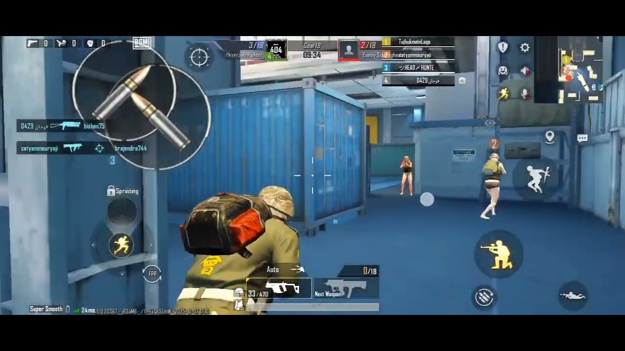 &ldquo;Full Rush Mode ON 💀 Only Headshots 😈 #bgmipro #bgmishorts #pubgmobile&rdquo;