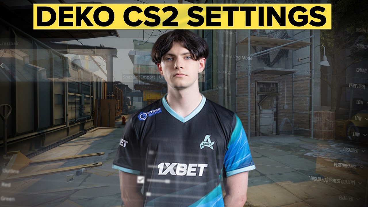 Настройки deko CS2 — Видео, Мышь, Прицел и Модель отрисовки