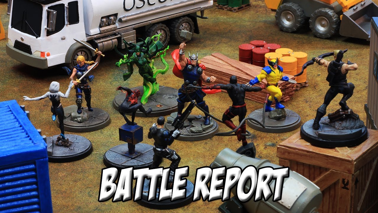 Marvel Crisis Protocol Battle Report - World War Marvel Ep.120