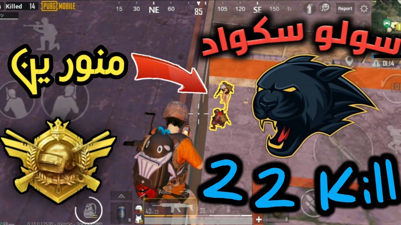 شاهد اللاعب المصري يحطم السيرفر الاوروبي اقوي جيم سولو ضد سكواد ببجي موبايل🔥💪