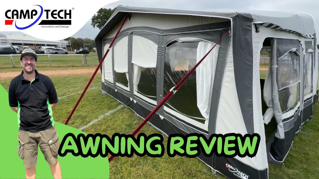 Camptech Buckingham DL Review: The Ultimate Full Caravan Awning for Seasonal Pitches!