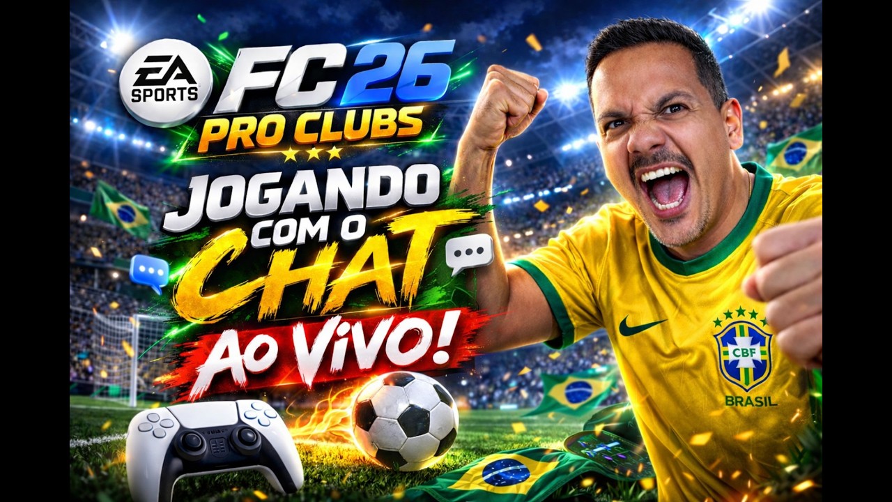 😱 PRO CLUBS COM INSCRITOS AO VIVO – EA FC 26