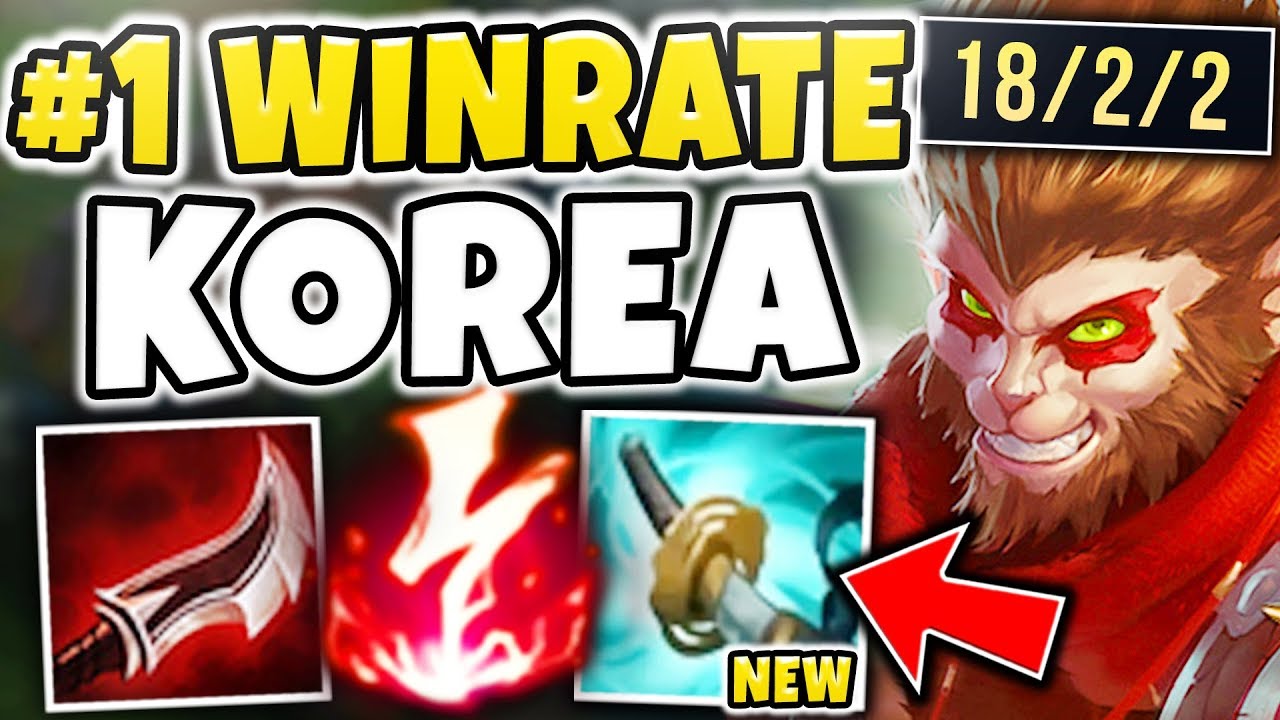 WTF?! WUKONG HAS A 80% WINRATE IN KOREAN CHALLENGER!?! THIS BUILD IS INSANE!! - League of Legends