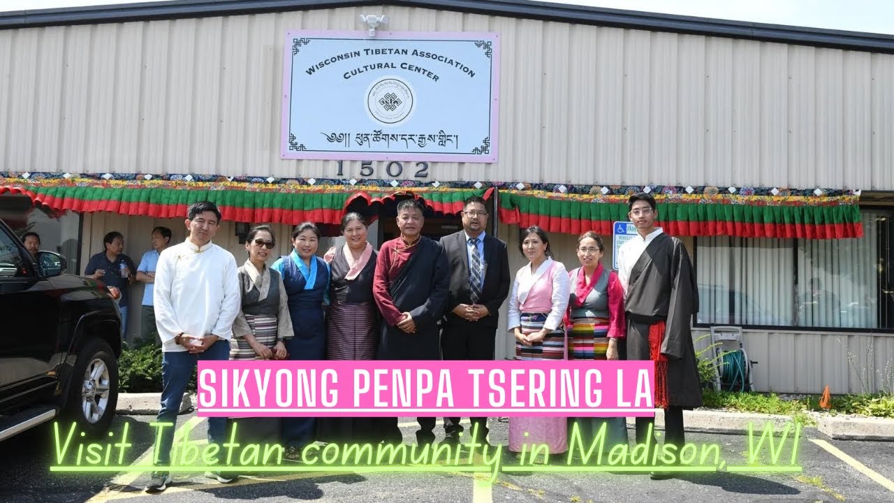 Sikyong Penpa Tsering La visit Wisconsin Tibetan community in Madison #tibetan#tibetanmusic