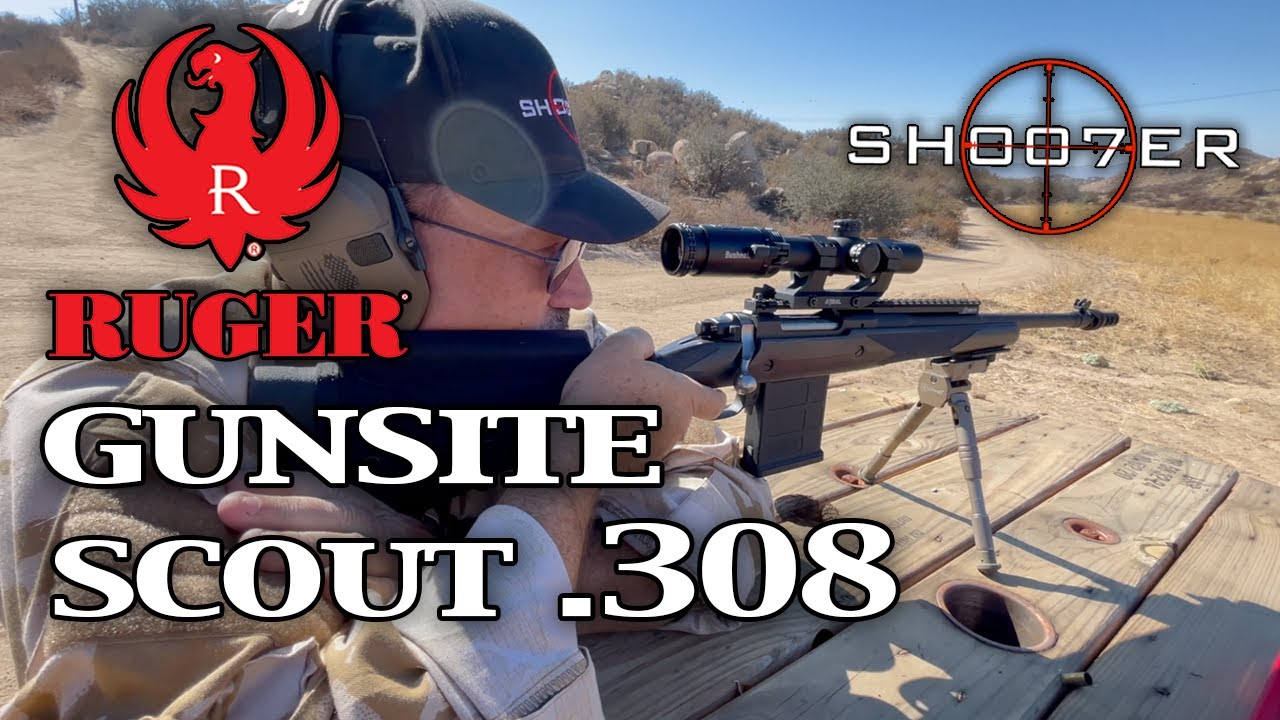 Обзоры винтовки RUGER GUNSITE SCOUT .308 - SH007ER