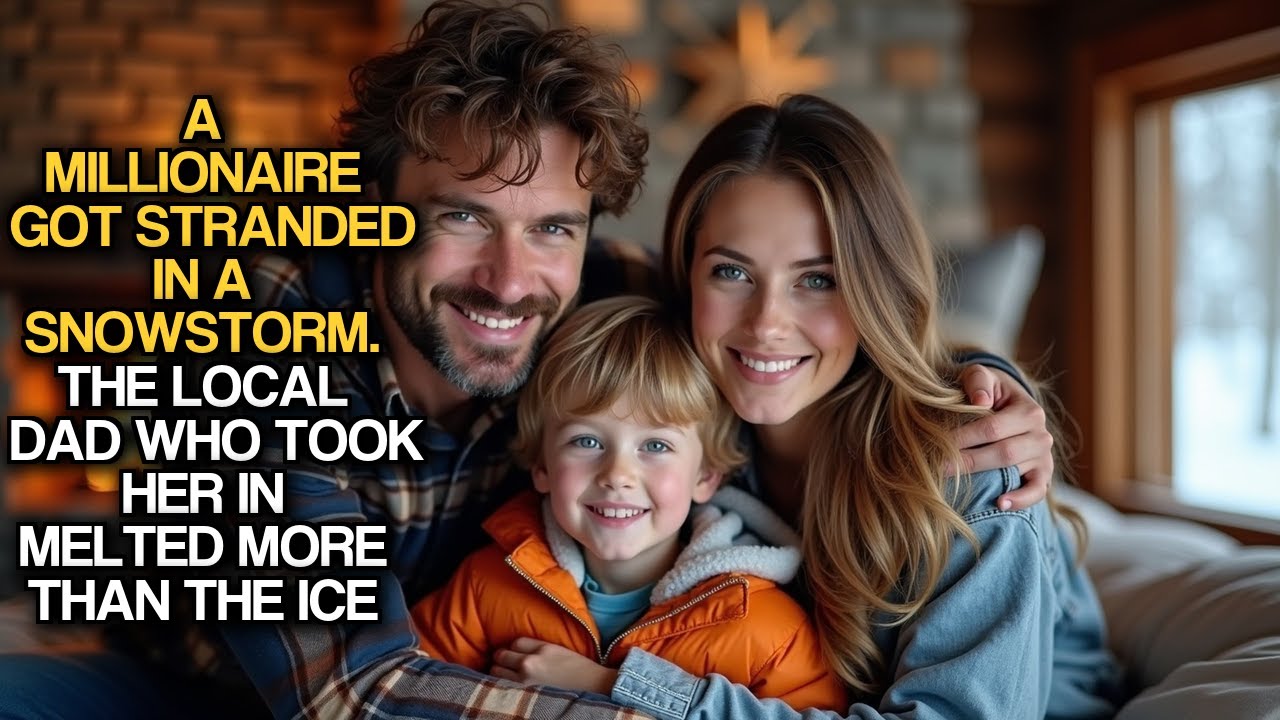 A Millionaire Got Stranded In A Snowstorm. The Local Dad Who Took Her In Melted More Than The Ice