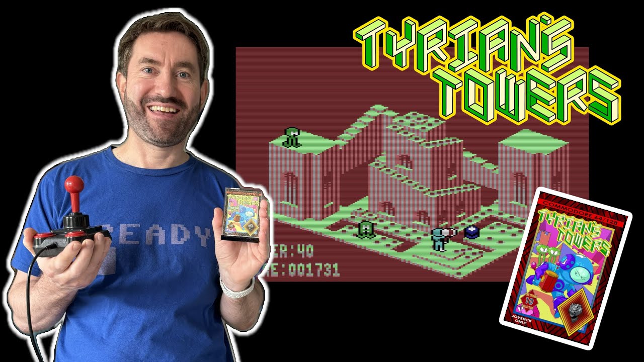 C64 Spielzeit 196 Tyrian's Towers - Eier-Alarm im Retro-Turm!