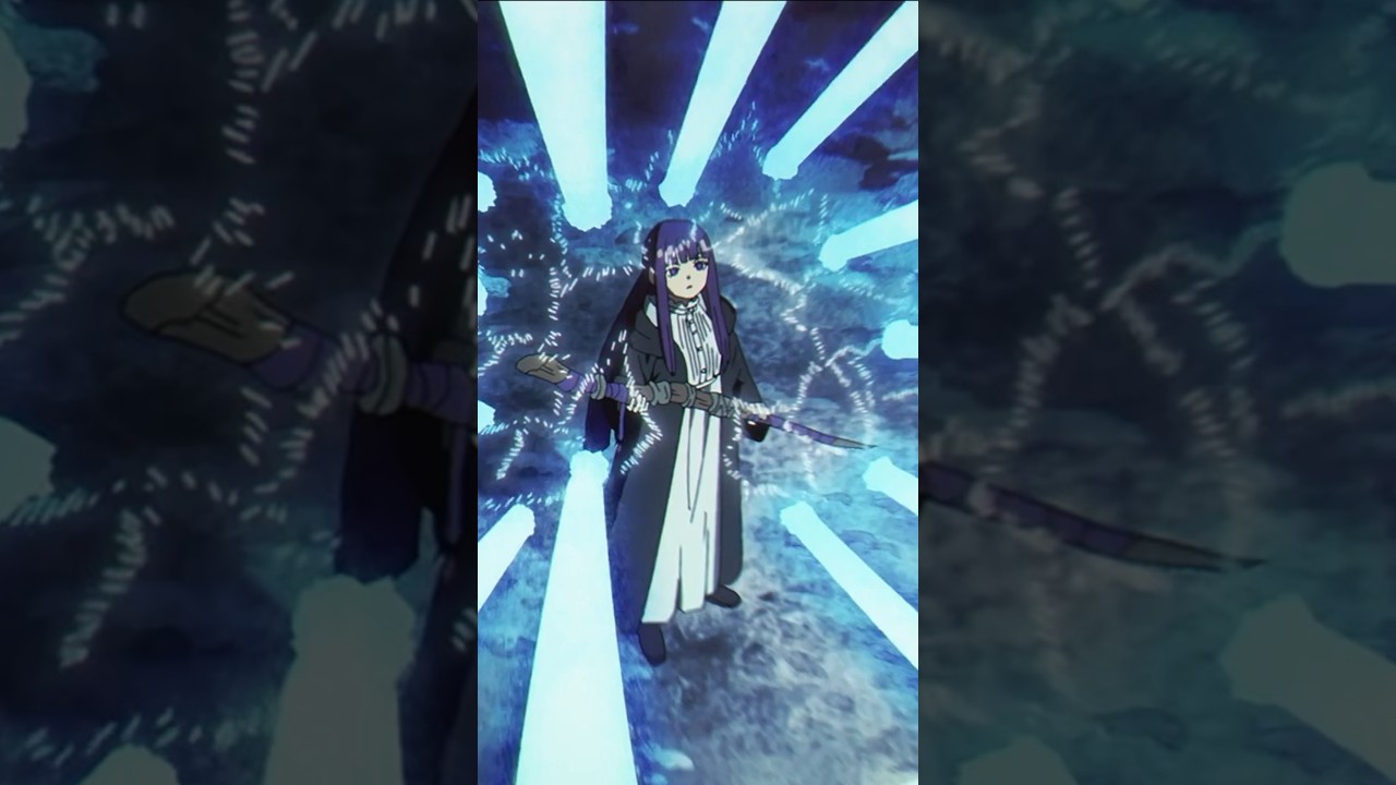 She wins with basic magic🤩😲-Battle of Fern and Ehre - Frieren: Beyond Journey&rsquo;s End