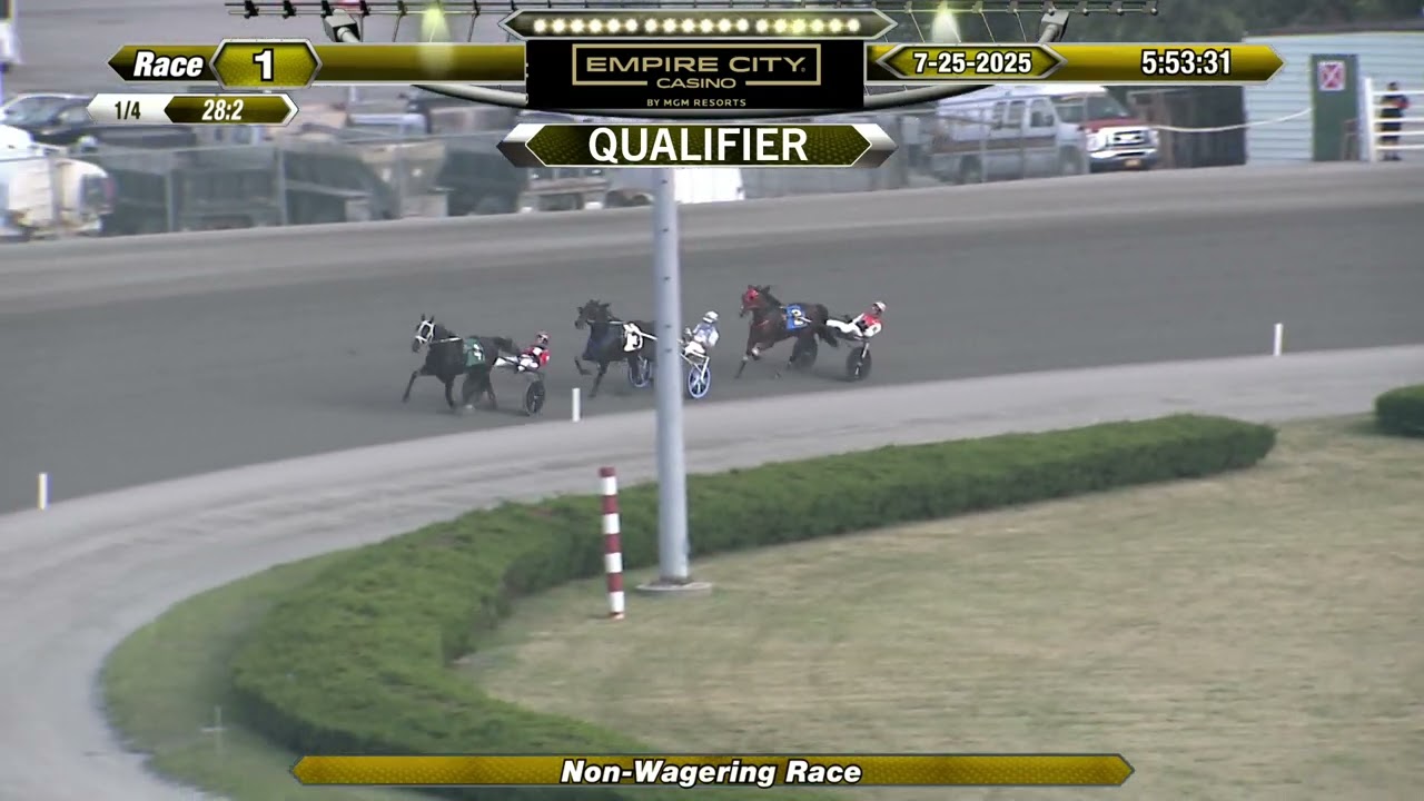 Yonkers Raceway Qualifiers - July 25th, 2025, Race 1