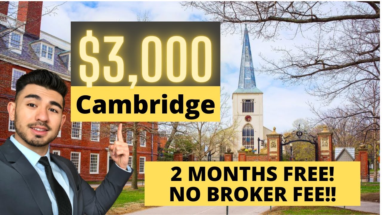 $3,000 RENT IN CAMBRIDGE | EMPTY APARTMENT TOUR | BOSTON APARTMENT TOUR