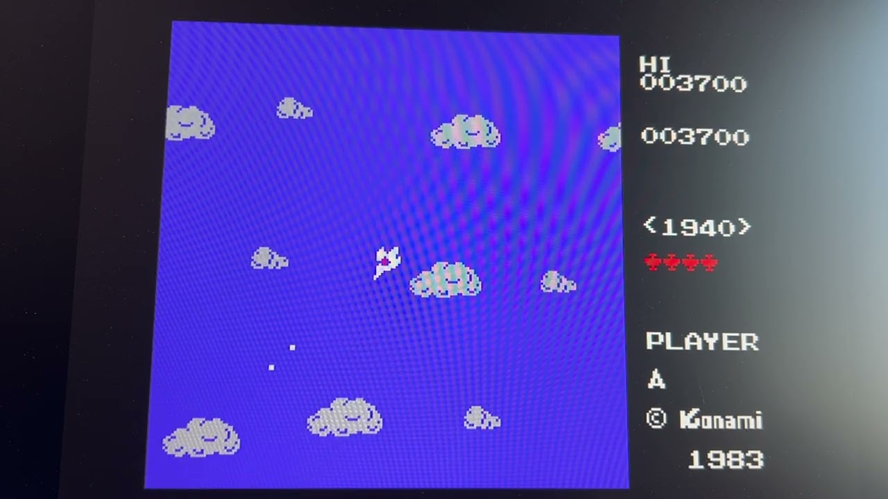 MSX Time Pilot on the Heathkit H8 computer