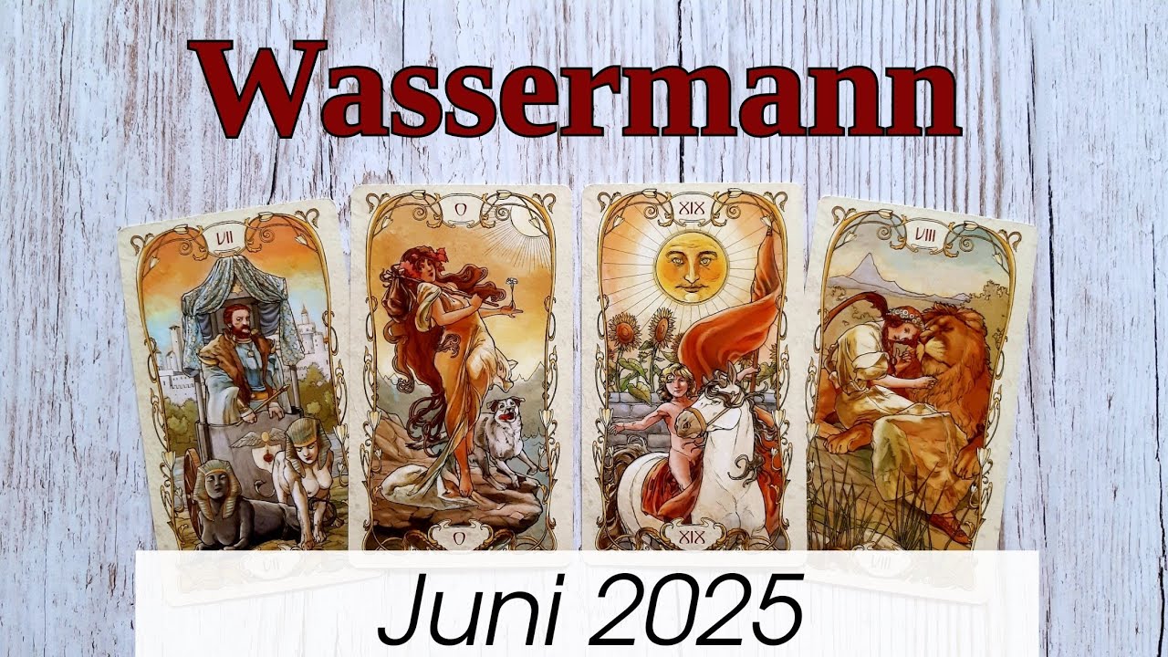 ♒ WASSERMANN - Juni 2025 | WOW! Eine KRAFTVOLLE Legung! Dein Wunsch erfüllt sich 🌟 Tarot