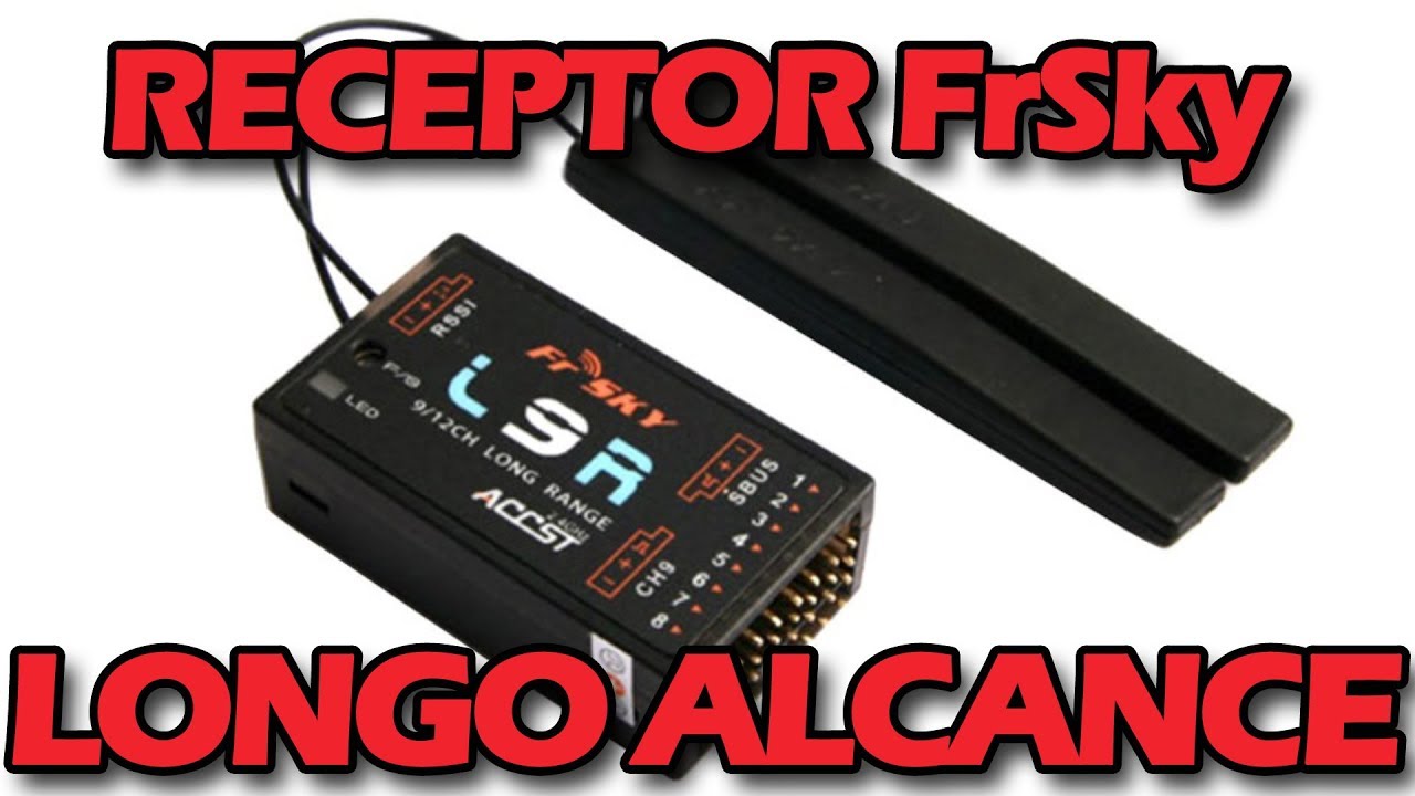 FrSky L9R - Receptor de LONGO ALCANCE + Taranis Q X7