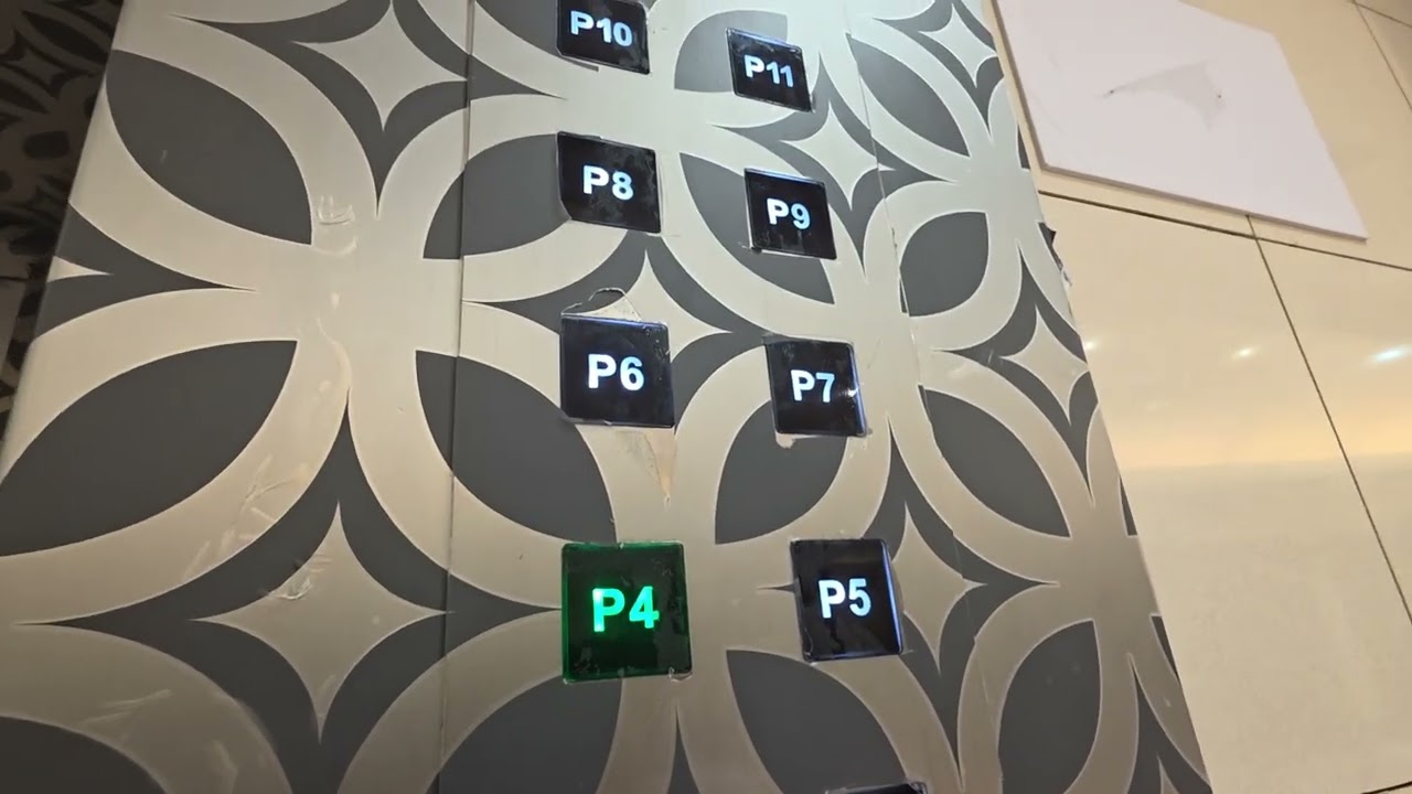 Elevator Riding: Kone Transys From Makkah Clock Tower, Makkah, KSA