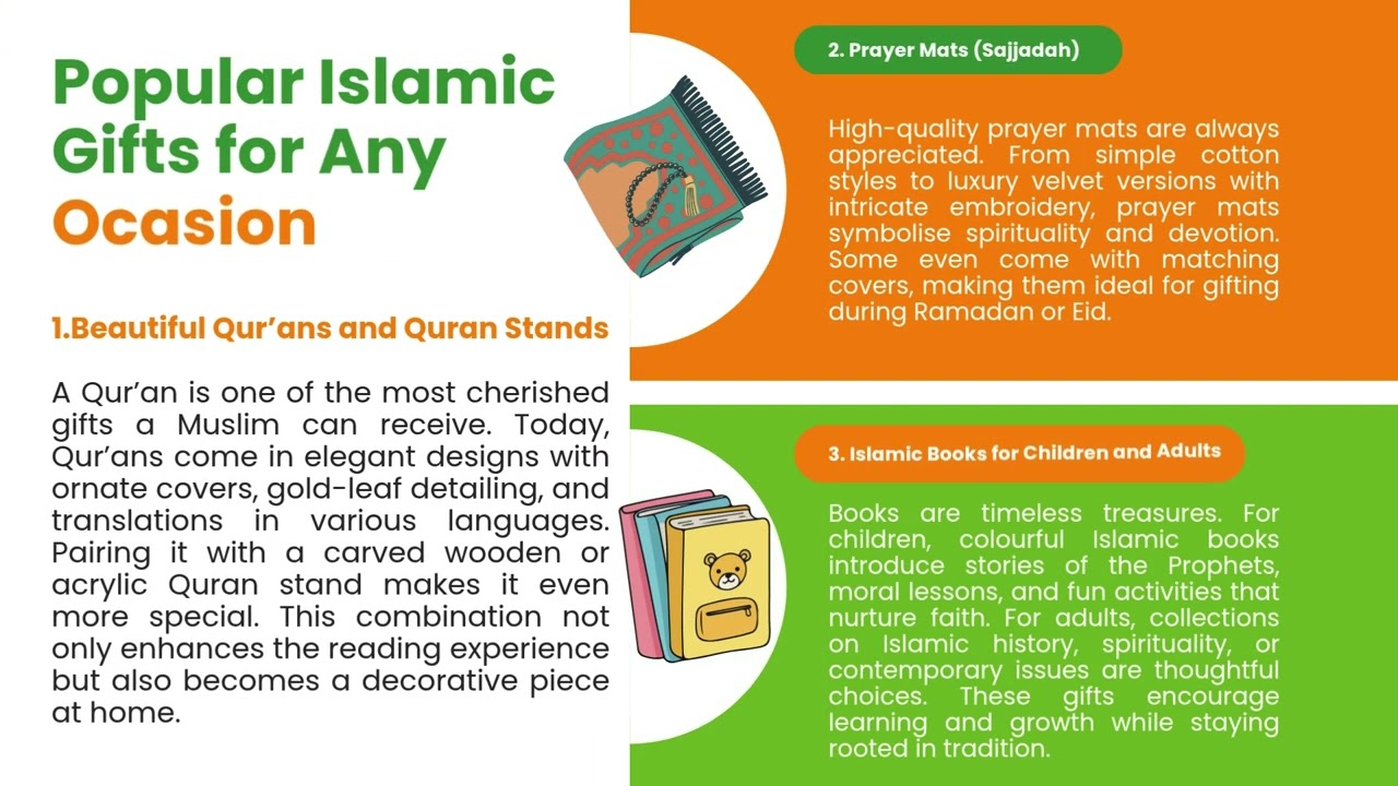 Islamic Gifts That Leave a Lasting Impression &ndash; Perfect for Any Occasion