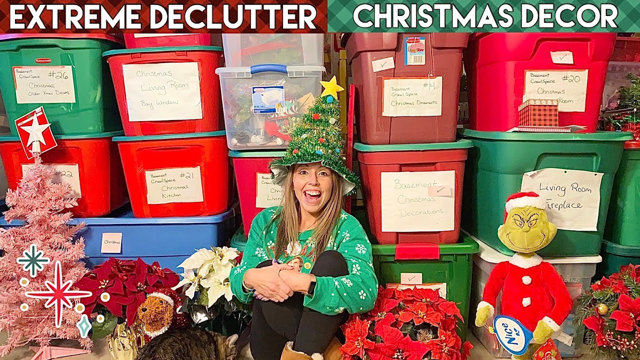 Hoarders ❤️ Extreme KonMari Christmas & Holiday Decor Part 4 | Declutter & Organize