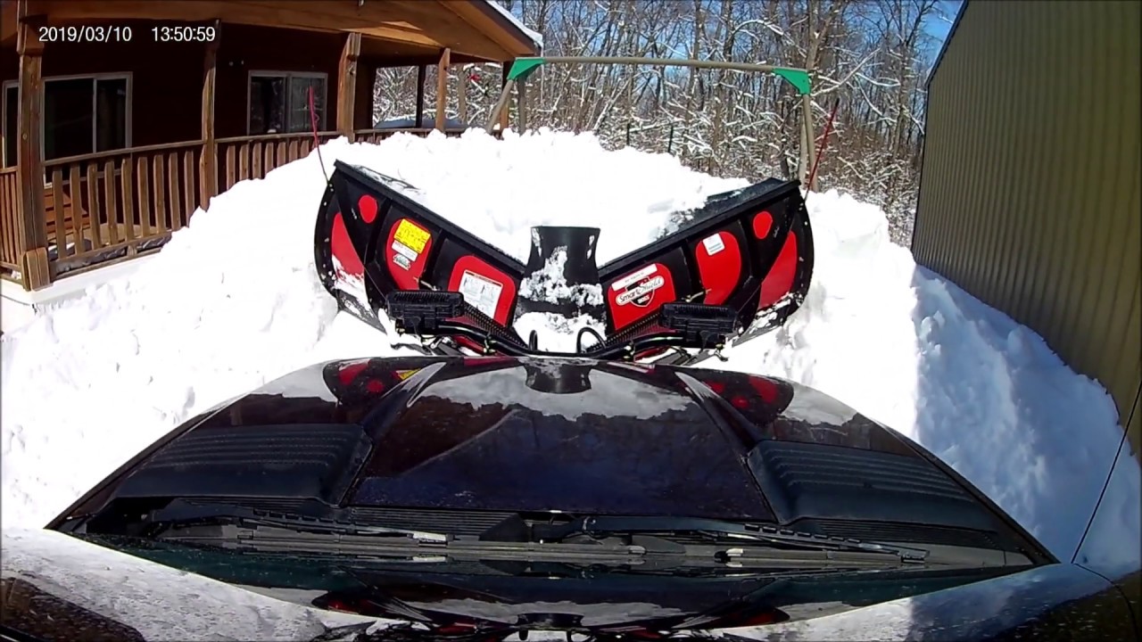 Snow Plowing BOSS 9'2