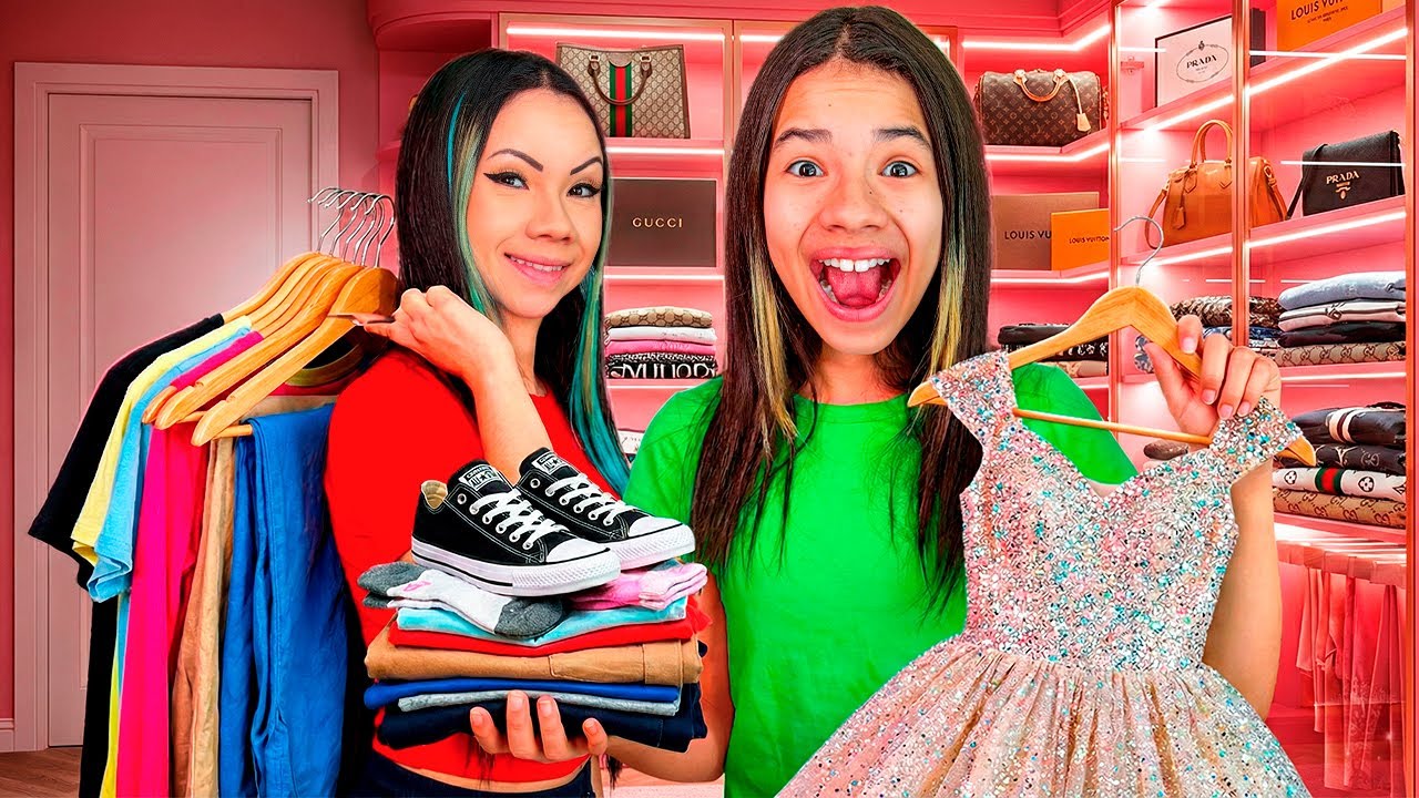 ORGANIZANDO O CLOSET DO MEU QUARTO NOVO!