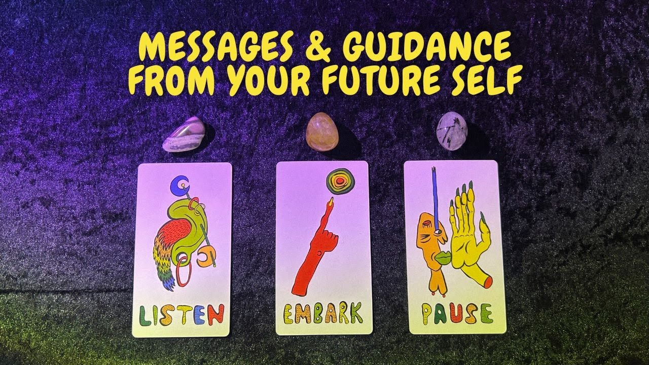 Guidance from your FUTURE SELF 🧿⚡️✉️ pick a card #tarotreading