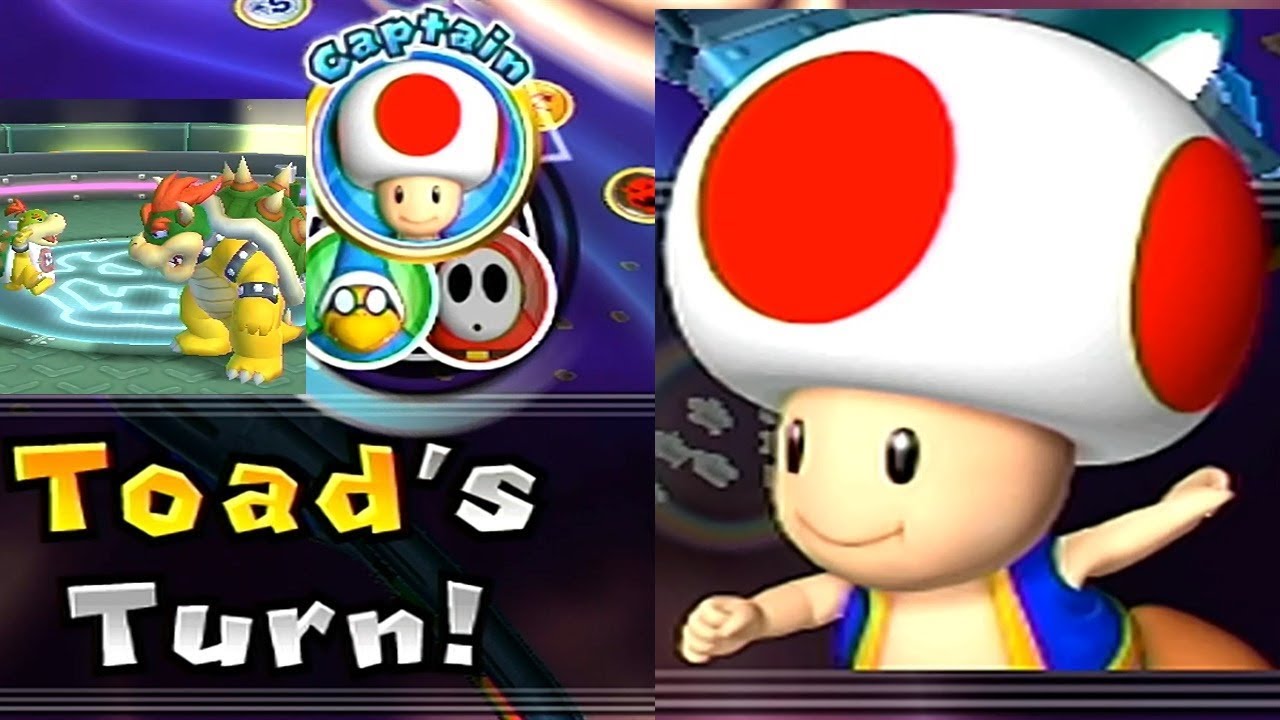 Mario Party 9◆Solo Mode #136 Toad◆Bowser Station