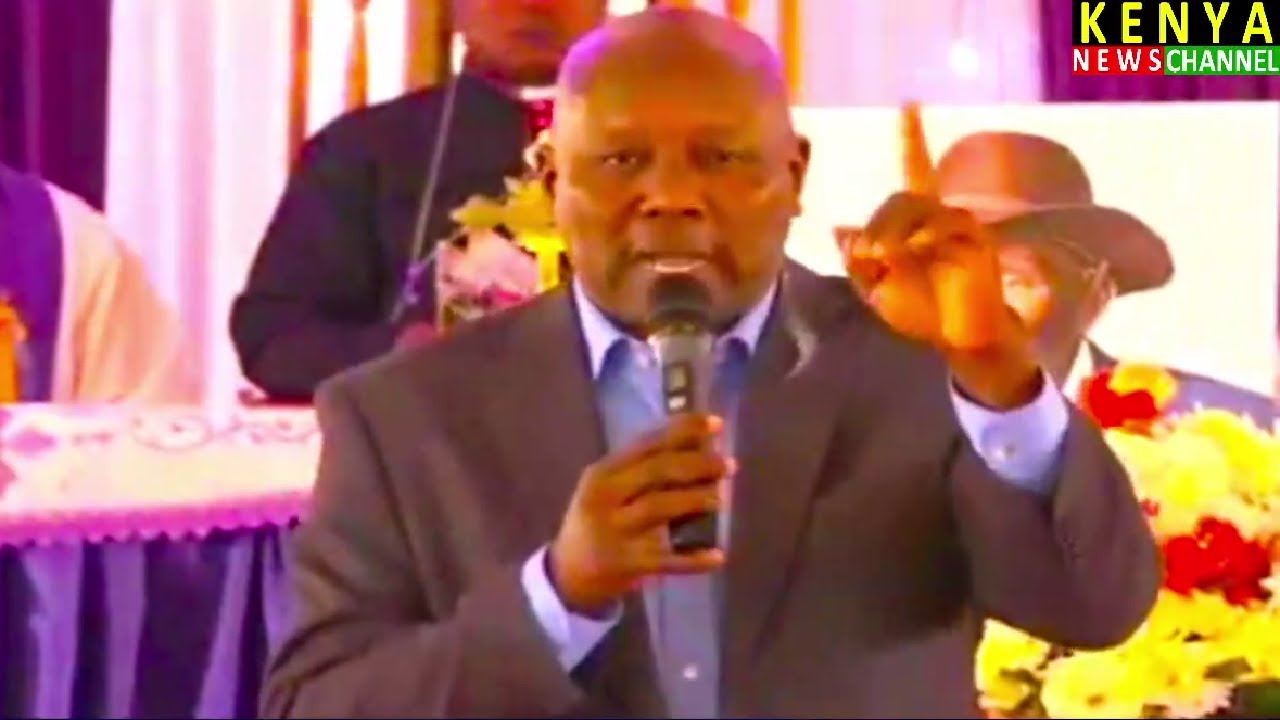 'GACHAGUA MAASAI TUKO NA NYINYI MURIMA' Kajiado's Seki at Senator Kinyua Father Burial in Laikipia