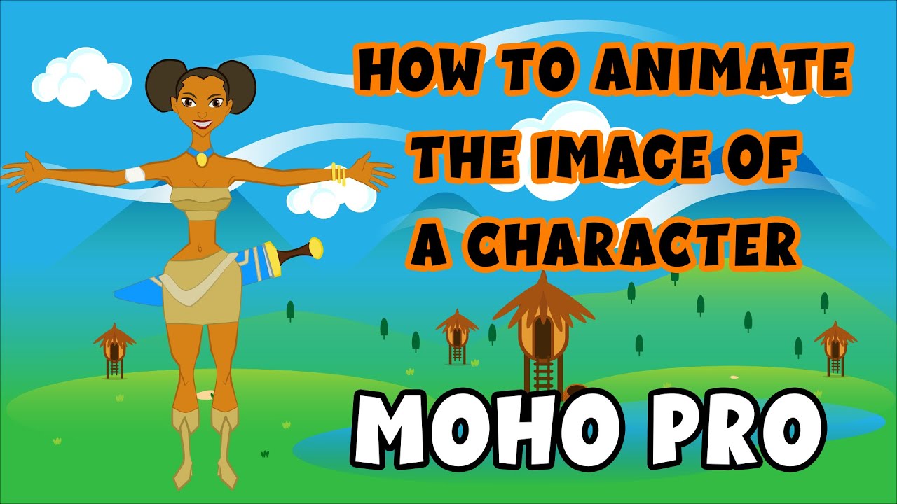 Как анимировать изображение персонажа в Moho - Anime Studio