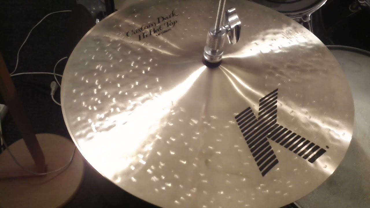 Zildjian 14 K Custom Dark hi hat