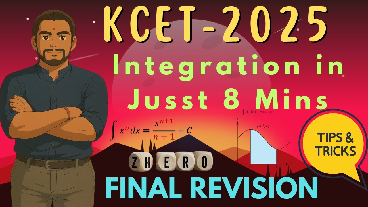 Score High in KCET 2025: Integration Tips, Tricks & Shortcuts: #kcet2025 #cet2025 #engineering #kea