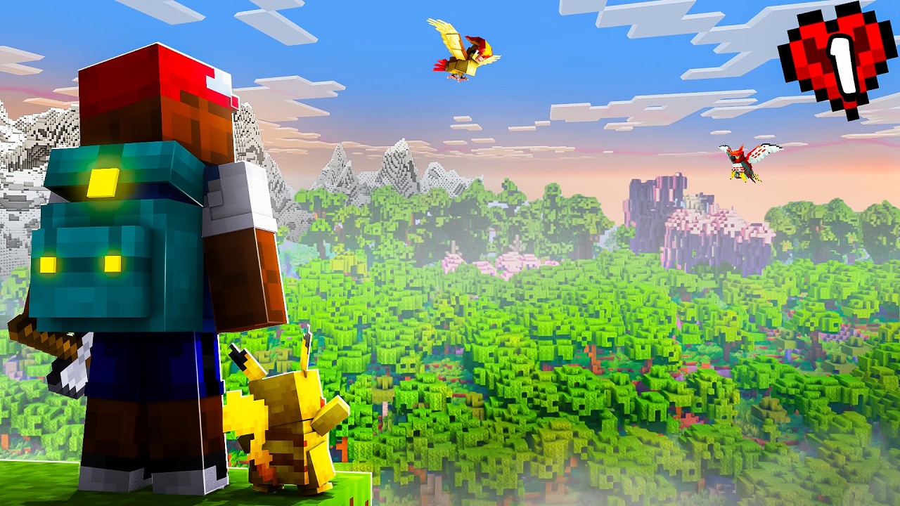 The BEST Start to HARDCORE COBBLEMON In Minecraft!