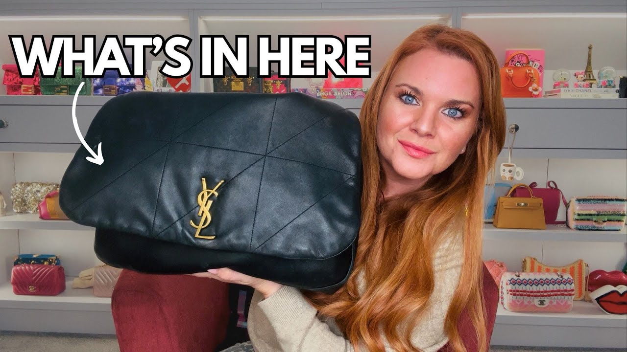 ОБЗОР YSL JAMIE 4.3, ТО, ЧТО В МОЕЙ РАБОЧЕЙ СУМКЕ, И СРАВНЕНИЕ С LV NEVERFULL!